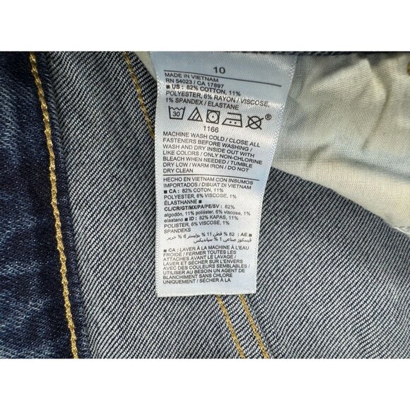 Old Navy Women's Flare Jeans High-Rise Secret-Smooth Pockets Blue Size 10 - Picture 4 of 11